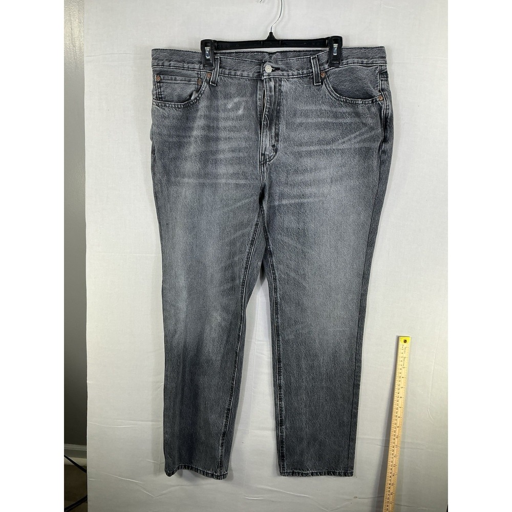 Levi's 541 Athletic Taper Gray Wash Jeans Men's W38 L30 Cotton Denim
